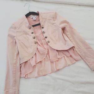 White House Black Market Pink Blazer